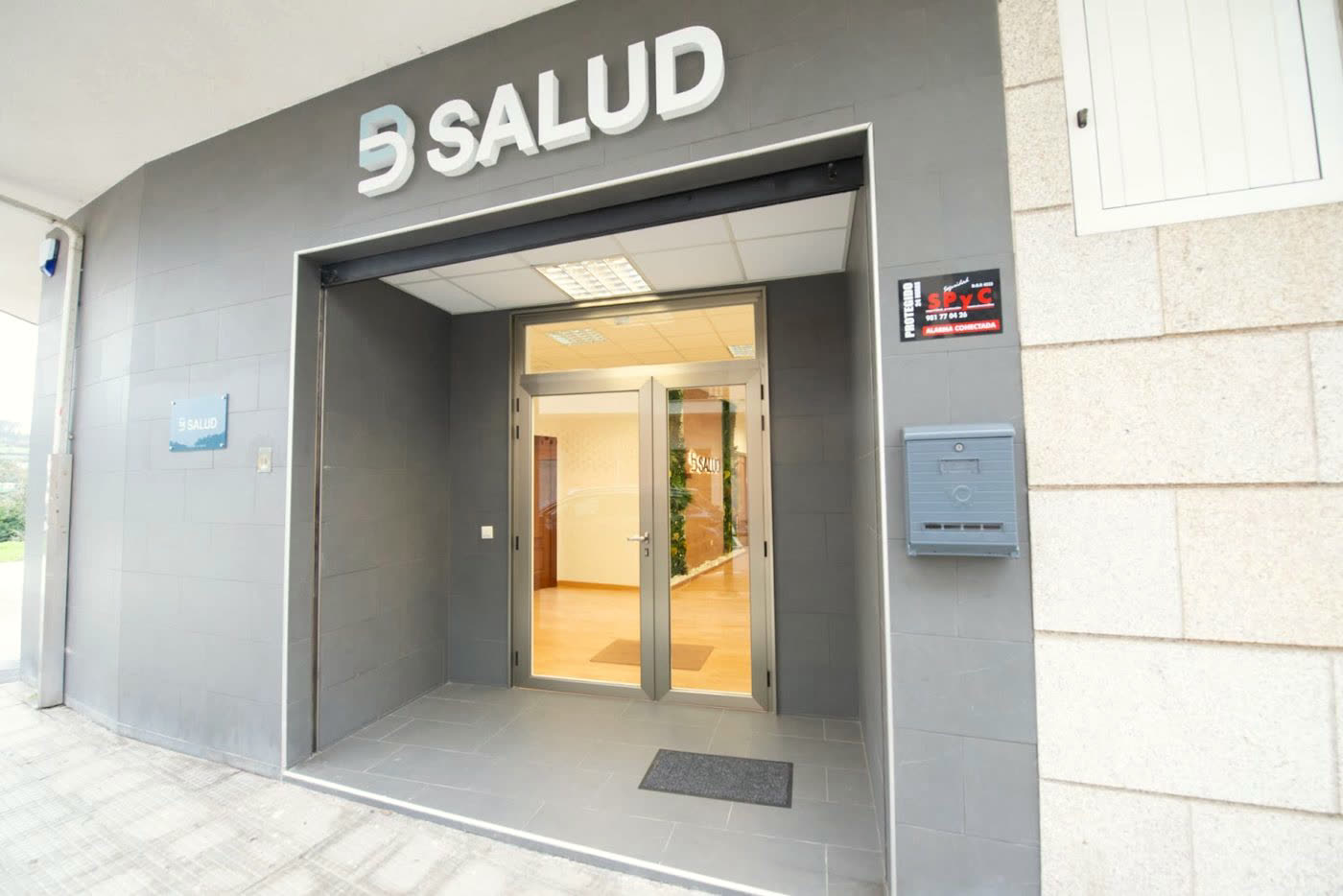 Interior de la clínica Bsalud de Betanzos